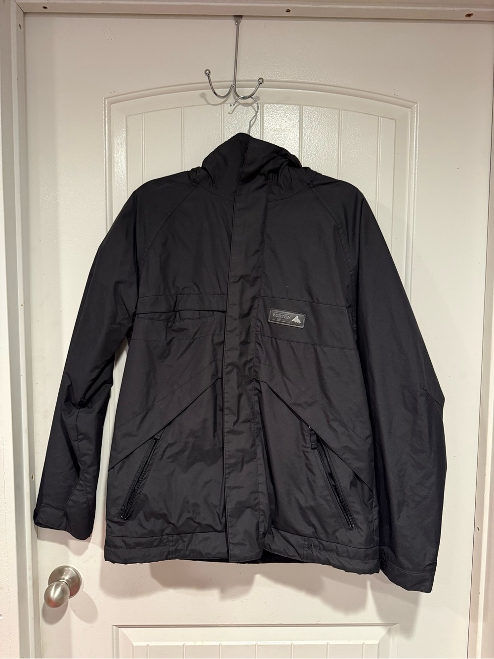 Burton Black Men's Small Hooded Jacket